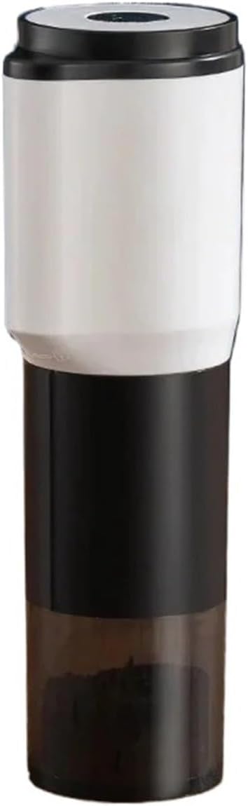 Portable Electric Coffee Grinder Grinding Core Powder Adjustable Charging Suitable for Coffee Bean Grinde(Black Hand Version)