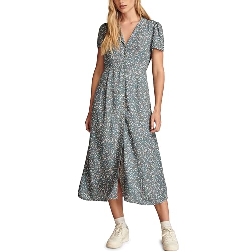knee length dresses for ladies Shelly Side Tie Midi Dress – South Moon Under main image 1