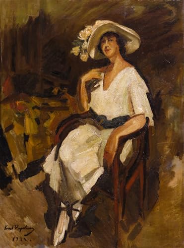 Portrait de Maria Korovine grand format 60x90 pour habiller un mur de chambre