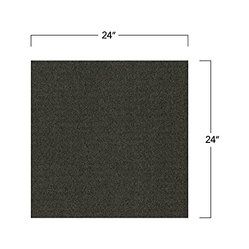 Image of Mohawk Advance 24 inch x 24 inch Berber (Loop pile), 0.11 inch Pile Height, Carpet Tile, Nylon Fiber, Deep Water Color, (24 Tiles), (96 sqft /carton)