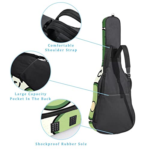 Housse de transport étanche pour guitare avec bandoulière réglable Motif tournesol Bleu, Multicolore 04, 42.9×16.9×4.7… - Les Beatles, Paul McCartney, John Lennon, RIngo Starr, George Harrison Housse de transport étanche pour guitare avec bandoulière réglable Motif tournesol Bleu, Multicolore 04, 42.9x16.9x4.7… – Image 4