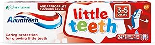 Aquafresh Kids Toothpaste, 3-5 years, Little Teeth, 75 ml (Pack of 1)