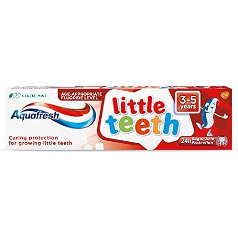 Aquafresh Kids Toothpaste, 3-5 years, Little Teeth, 75 ml (Pack of 1) Cover