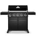 Broil King 866154 Crown 520 Shadow 5-Burner Propane Gas Grill in Black