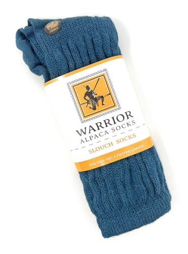 Image of WARRIOR ALPACA SOCKS - Women's Alpaca Wool Slouch Socks - Soft, Warm, Lightweight