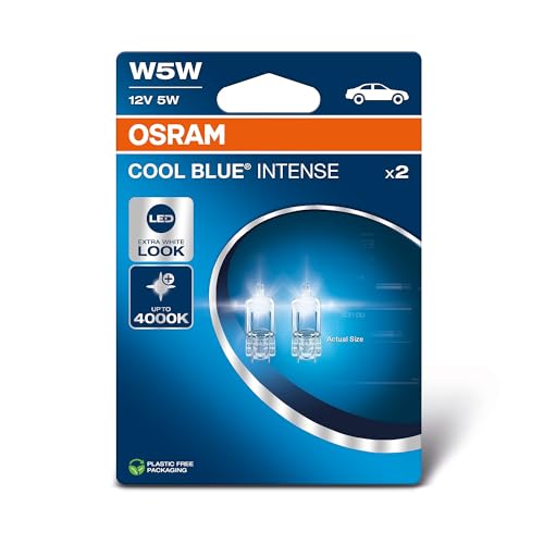 Osram COOL BLUE INTENSE W5W up to 4 000K halogen signal lamp double blister (2 lamps)