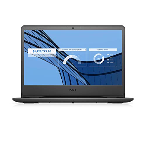 Image of (Refurbished) Dell Vostro 3401 Intel 11th Gen i3-1115G4 14 inches FHD Display Laptop (8GB / 1TB HDD / Integrated Graphics / Windows 10 + MSO / Accent Black) D552175WIN9BE, 1.59kg