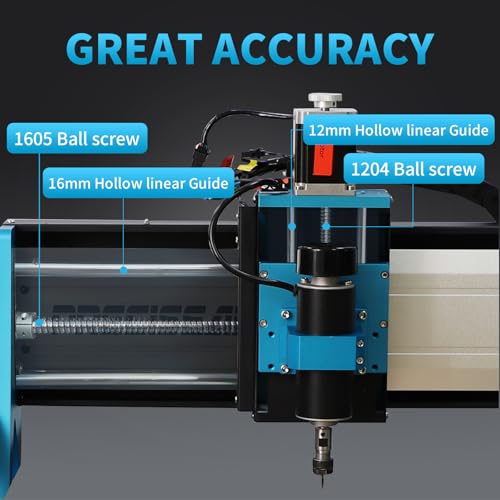 Image of 4040-PreciseaMAX All-Metal CNC Router Machine with NEMA 57 Stepper Motor,Engraving Milling Machine for Wood Acrylic Aluminum Carving Cutting Working Area 15.7 inch x 15.7 inch x 4.1 inch