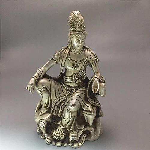 Statue Guanyin chinoise pour une décoration de la maison zen et épurée