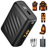 RIAFOX DC Output 7.4V 20000mAh USB 5V2A Battery Pack Heated Clothing Women Men Jacket Coat Blanket Camping Chair Charger Power Bank for Wulcea Venustas Weamest Kovnlo Gotobi Ororo Tidewe Mnzz