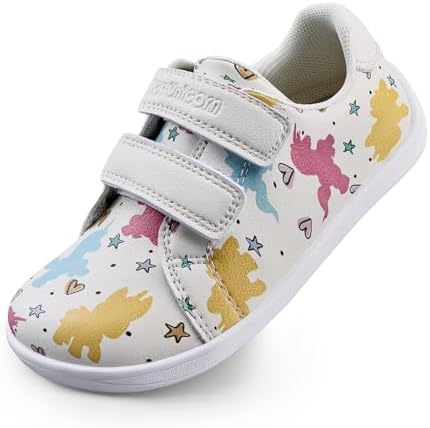 IceUnicorn Kinder Barfussschuhe Breite Barfuß Sneaker Jungen Mädchen Barfußschuhe Minimalistische Walking Schuhe