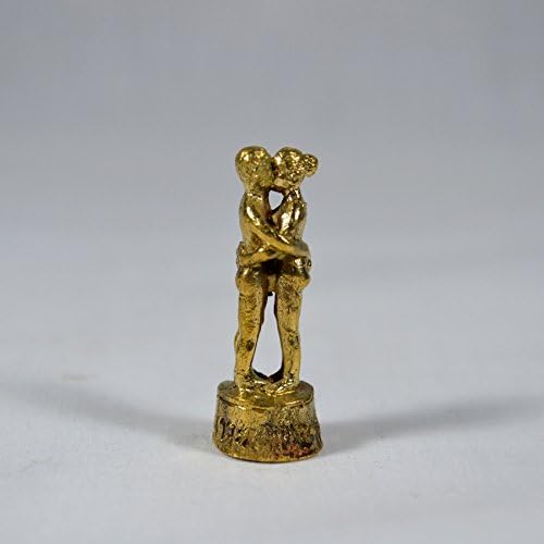 Couple Man Lady Love Erotic Attraction Fertility Charm Talisman Thai Amulet