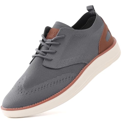 Men's Breeze Mesh Oxfords Sneakers Business Casual Comfortable Walking Shoes