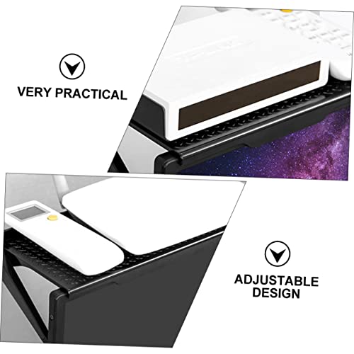 Rack de almacenamiento para computadora y soporte elevado de escritorio NUOBESTY 6