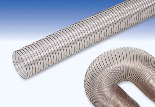 Tubo di aspirazione trasparente - diametro interno 60 mm (2 metri)