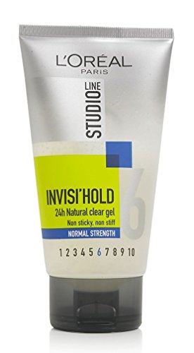 L'Oral Paris Studio Line Invisi'Hold 24H Natural Clear Gel Normal Strength 150Ml by L'Oreal Paris
