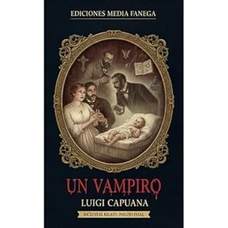 Un vampiro Audiolibro Por Luigi Capuana arte de portada