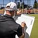 FORZA 35in x 24in Double-Sided Sports Coaching Whiteboard | 13 Sport Options - Dry Erase Board Equipped with Magnetic Markers, Pen & Eraser (Field Hockey, Without Carry Bag)