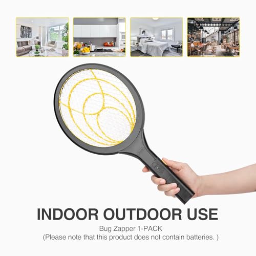 image for mafiti Fly Swatter Electric, Battery Powered Fly Killer Mosquito Zappe