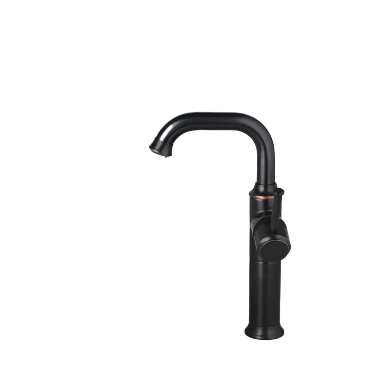 Grifo para lavabo de baño de latón monomando mezclador de agua fría y caliente sobre encimera