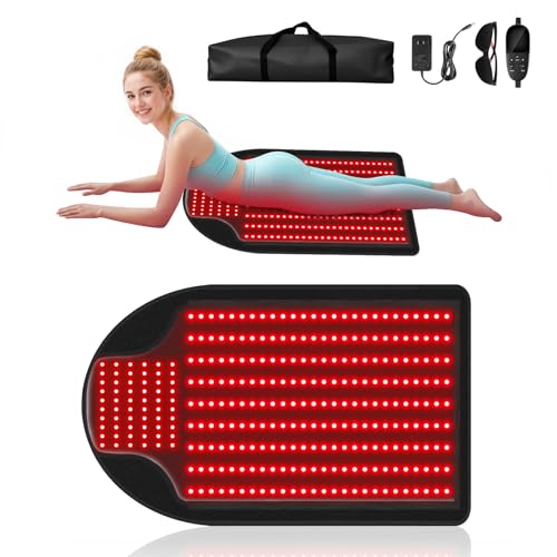 Tapete de luz roja e infrarroja cercana de 330 LED para una relajación muscular profunda