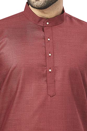 Image of BE ACTIVE Linen Blend Solid Pattern Trendy Comfortable Stylish Full Sleeve Kurta Men's Ethnic Wear