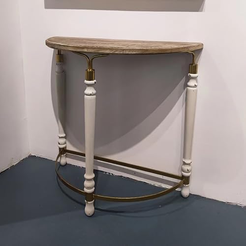 Elegante decoración para el hogar con consola de madera de 78cm 8