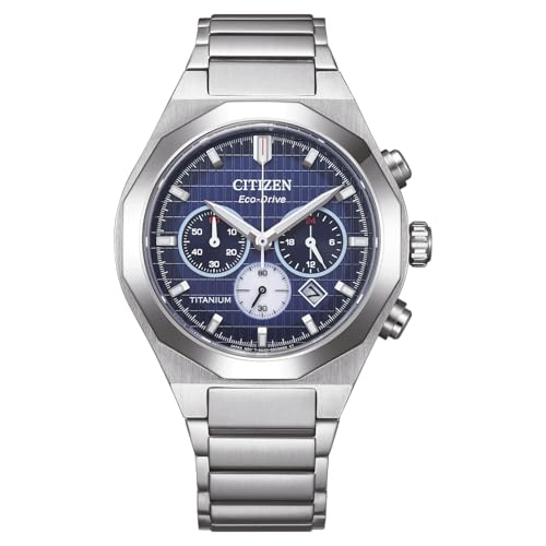 Citizen Herren Chronograph Eco-Drive Armbanduhr Zenshin Senkei
