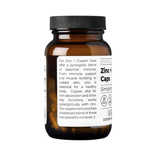 Santa Cruz Paleo Zinc & Copper Supplement
