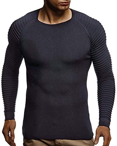 Leif Nelson Men's Knit Pullover LN207292