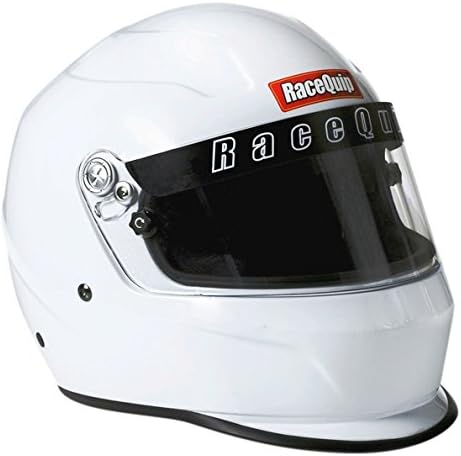 RaceQuip 273118 Gloss White XXX-Large PRO15 Full Face Helmet (Snell SA-2015 Rated)
