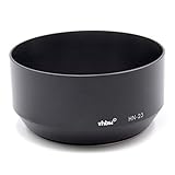 Material: Metall vhbw Metall Gegenlichtblende Streulichtblende Sonnenblende 62mm schwarz kompatibel mit Objektiv Ersatz für Nikon HN-23