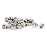 uxcell 20pcs 1/4NPT Male Thread Hex Head Pipe Connector Coupling Adapter