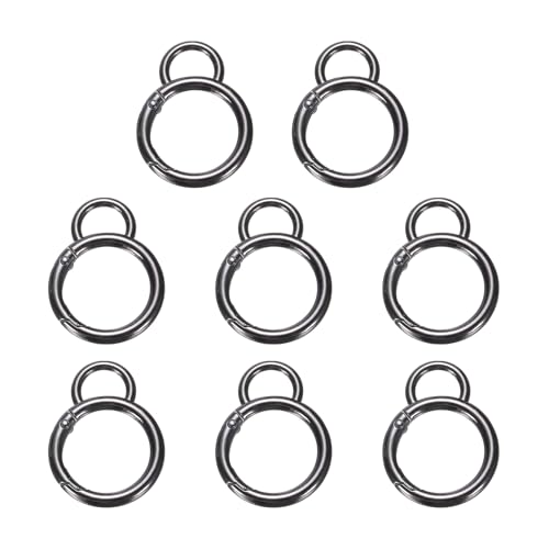 Clip O Ring à ressort en métal HARFINGTON pour cordon cuir et loisirs créatifs