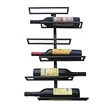 4. Gran capacidad: puede contener 6 botellas de vino, uno multiusos puede cumplir con varios estilos de decoración.