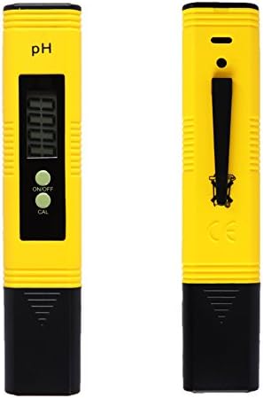 Umiin Automatic Calibration Digital pH Meter with ATC,Water Quality Tester 0.01pH High Accuracy, 0.00-14.00 Measurement Range, 0.01 Resolution Measure Handheld PH Pen Tester