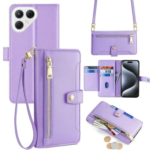 Housse Tecno Pova 7 5G style sac à main avec sangle pour sorties urbaines