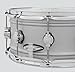 DW Design Series Aluminum Snare Drum - 6.5x14, Matte Aluminum