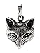 Kiss of Leather Anhänger Fuchskopf aus 925 Sterling Silber Nr. 356