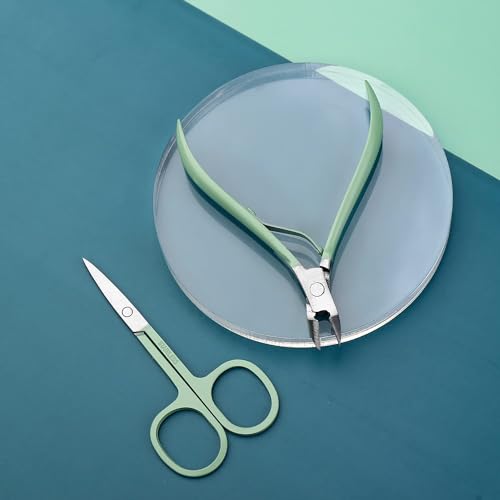 Image of Premium Nail Clipper Kit - Stainless Steel Manicure & Pedicure Set - Nail Care Tools for Hand & Feet - Includes Clippers, Cuticle Trimmers, File, Tweezers for Facial, Hand & Foot Care