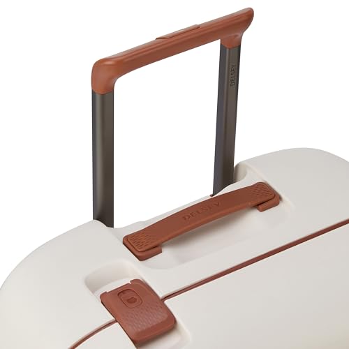 Image of DELSEY PARIS Moncey 55 cms Small Cabin Polypropylene Hardsided 8 Wheels Spinner Luggage /Suitcase /Trolley Bag for Travel with TSA Lock- Angora