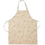 KINKIMISTINA Bakery Cooking Apron, Adjustable Chef Apron, Japanese Wind Belt with 1 Pocket, Suitable for Both Men and Women (Countryside Style)