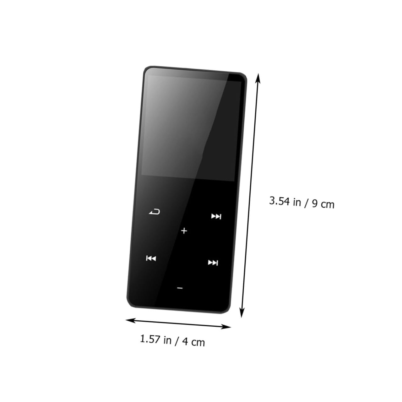 DOITOOL Reproductor de Música Mp3 Mp4 sin Pérdida, 16 GB, Control Táctil, Inalámbrico, Pantalla de 1,8 Pulgadas para Deporte