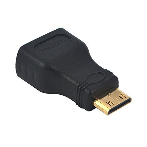 Adaptador Conector HDMI Hembra a Mini HDMI C Macho miniatura 2