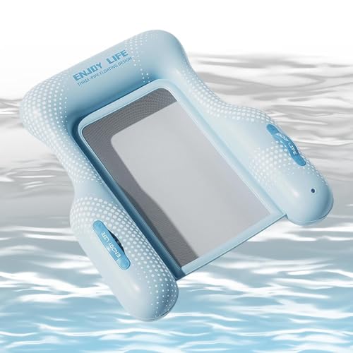 Lit de piscine gonflable pour fête et détente estivale au lac ou à la plage