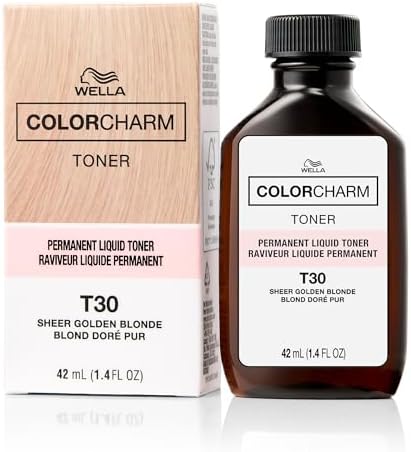 COLORCHARM Permanent Liquid Hair Toners | Neutralize Brass