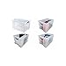 Produktbild BankersBox Aufbewahrungsbox 85L transparent 6PK Multimedia-Technik Ordnen,Archivieren,Verstauen