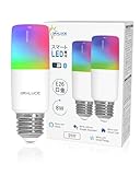 ORALUCE スマート LED電球 T形タイプ E26口金 60W相当 調光調色 スマートライト マルチカラー 1600万色RGB 昼白色~電球色 Alexa/Google Home対応 ハブ不要 遠隔操作 取扱説明書付 2個入 LDT8F-E26/2P ORALUCE スマート LED電球 T形タイプ E26口金 60W相当 調光調色 スマートライト マルチカラー 1600万色RGB 昼白色~電球色 Alexa/Google Home対応 ハブ不要 遠隔操作 取扱説明書付 2個入 LDT8F-E26/2P