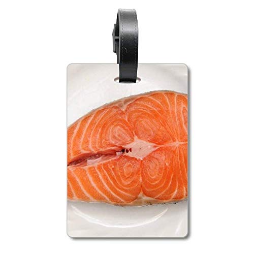 Étiquette de sac à bagages motif viande accessoire valise voyage suspension