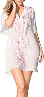 Algopix Similar Product 3 - LA LEELA Swimsuit Cover Up for Women